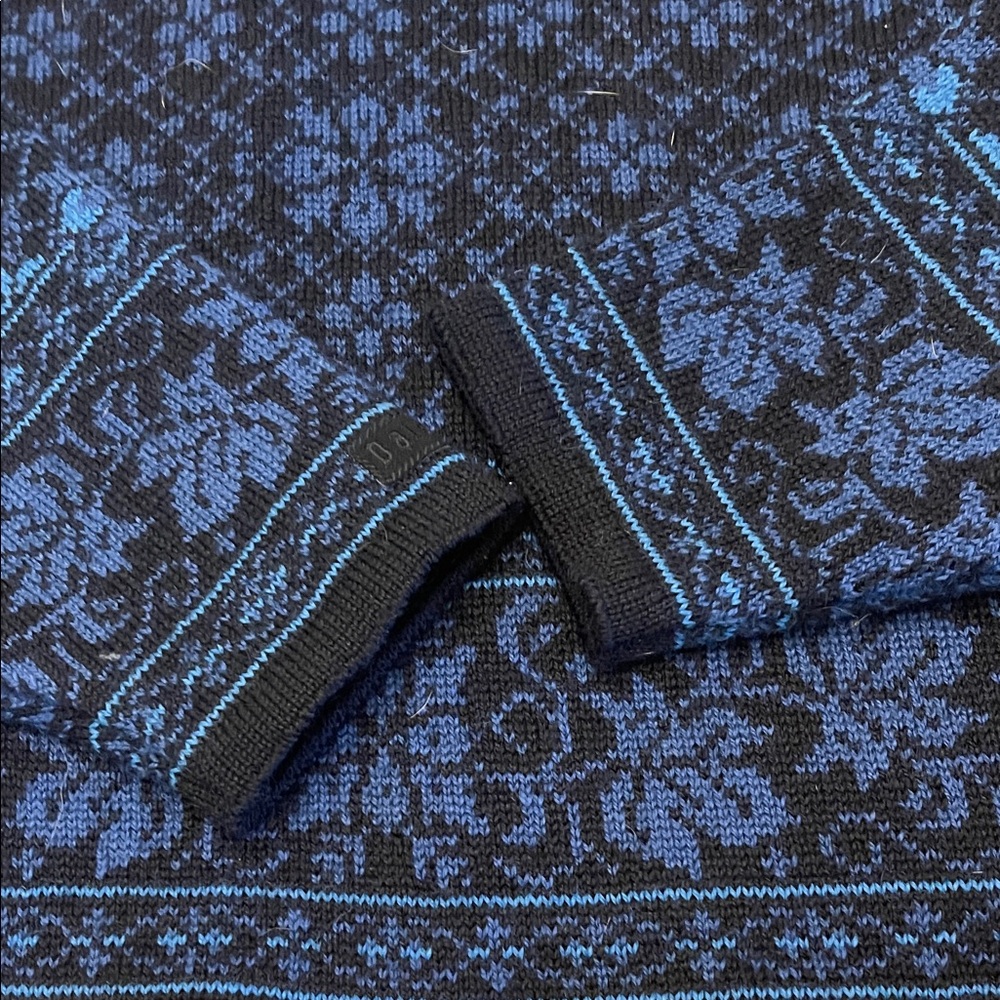 Dale of Norway Blue and Black Knit Sweater - Picture 10 of 10
